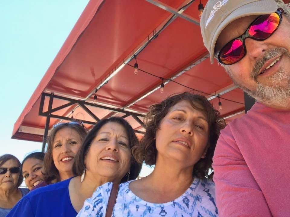 Four sisters, a niece, and one lucky guy!