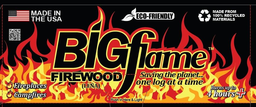 This is our new Firelog..........BIGFlame! for information on this item call Mike Dodson at 602.320.5338