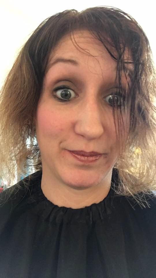 Love her new hair color