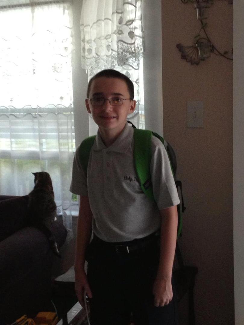 First Day of 8th Grade!