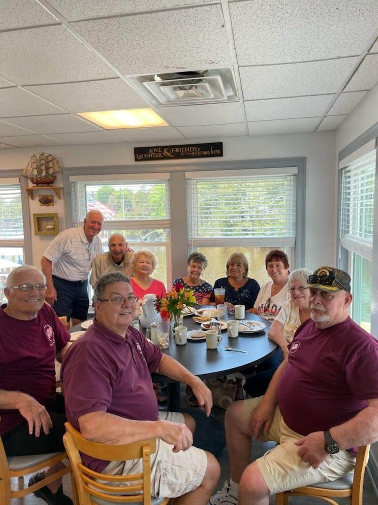 Memorial Day breakfast with friends...