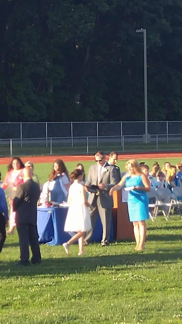 My first grandchild graduation 6 grade Destiny