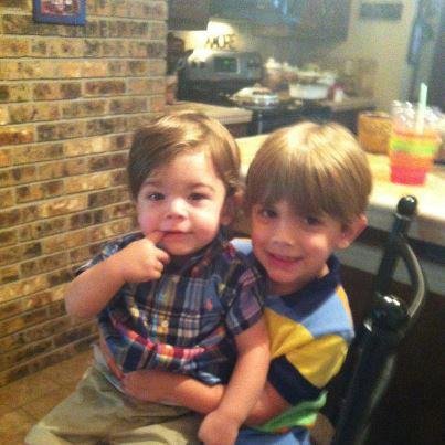Brayden and Eli, great grands