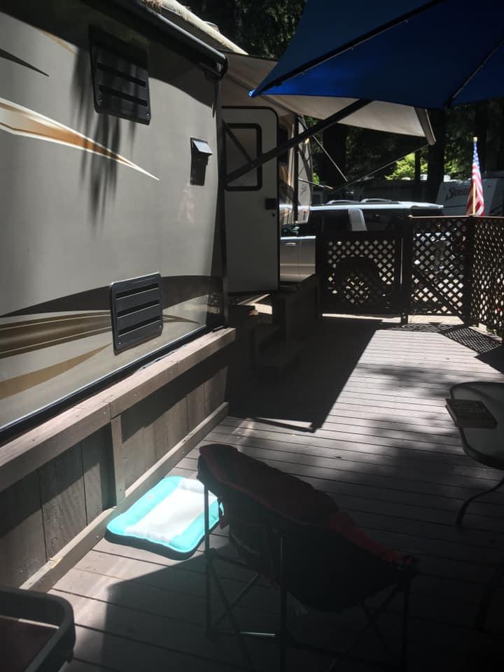 RVing at smithwoods Cal