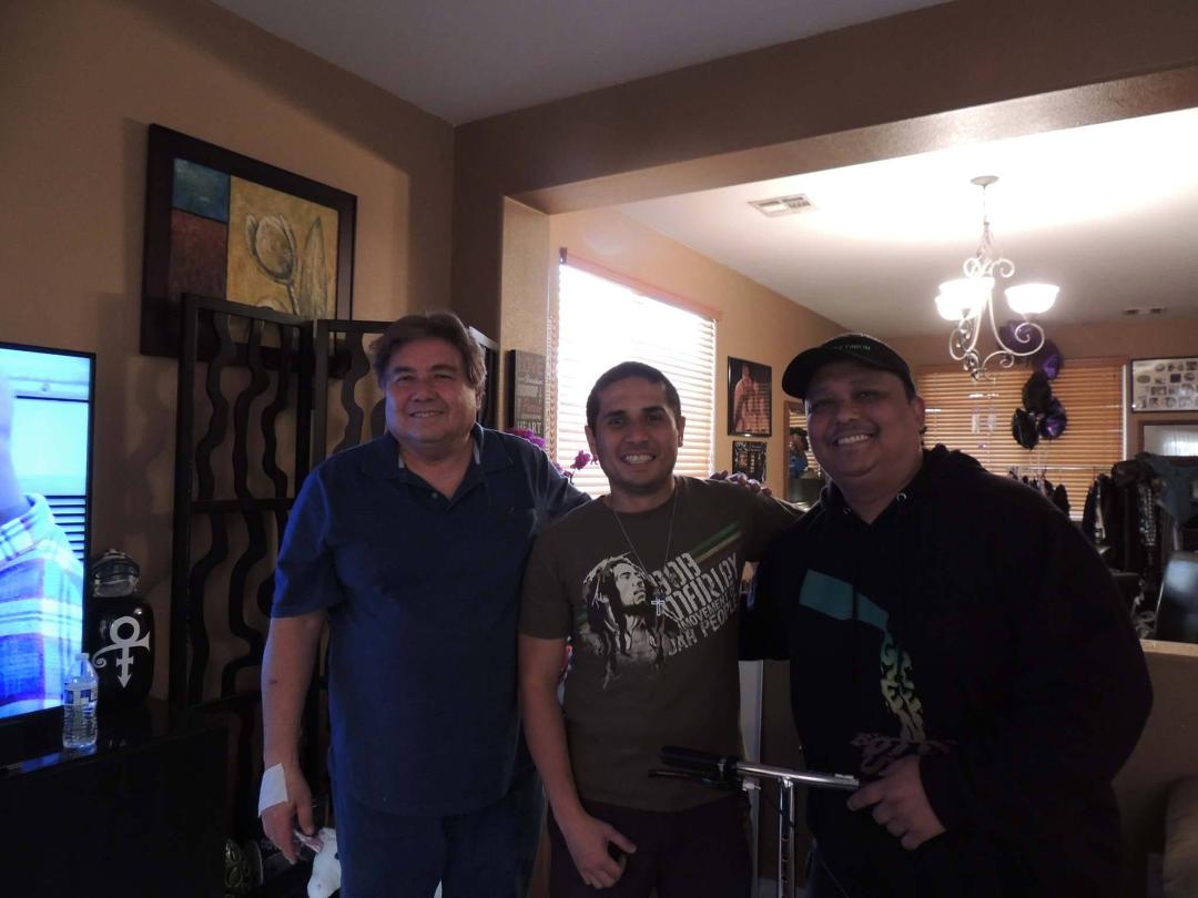 At Chad's house, David's son, has four kids almost all grown up
