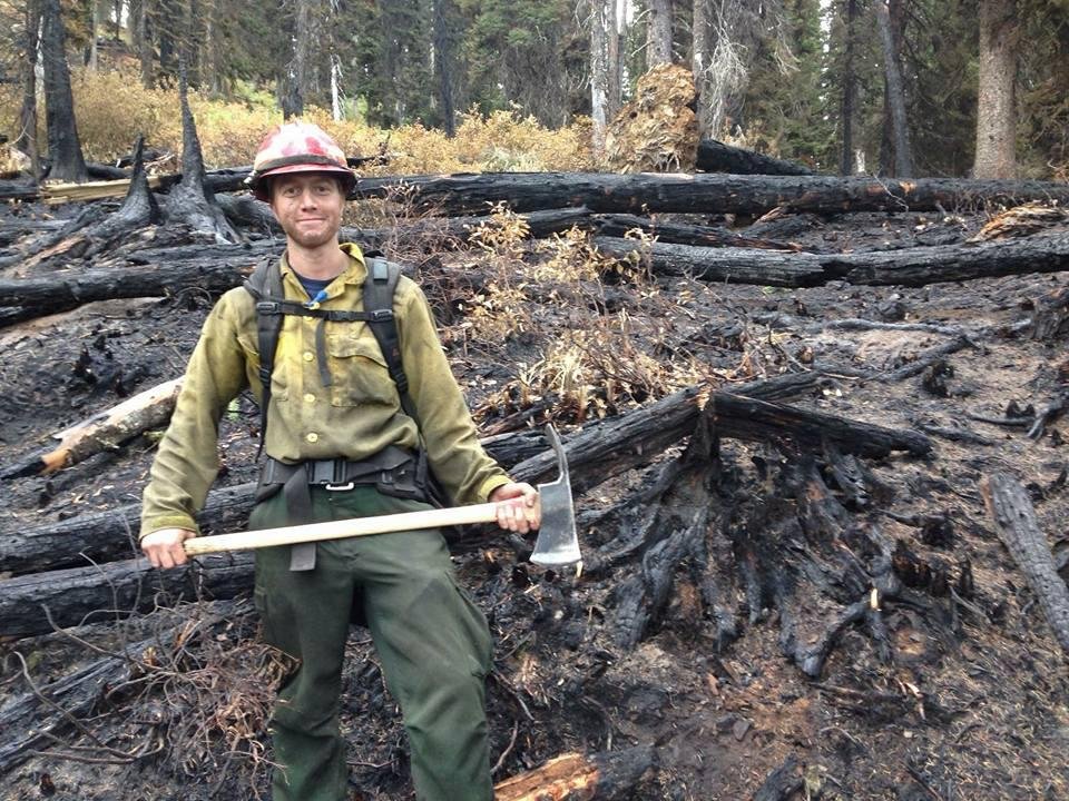 This is my youngest son fighting wild land fires. Thank you AJ all other who work to keep us safe!!!