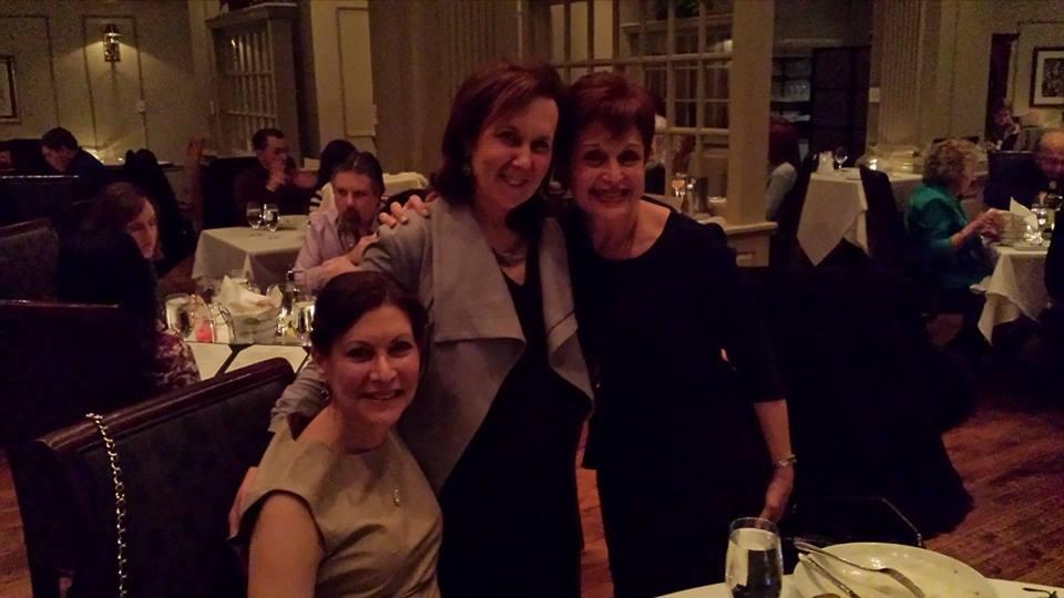 The three amigas celebrate their birthday.