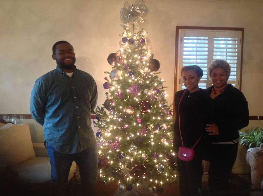 Annual Christmas Eve Breakfast with my children.
