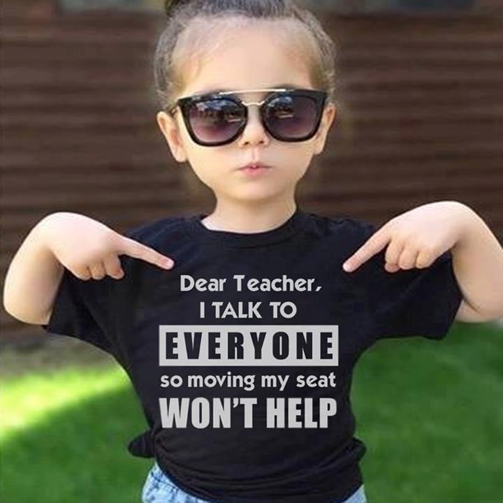 I think I may actually read this on more than one of my report cards!