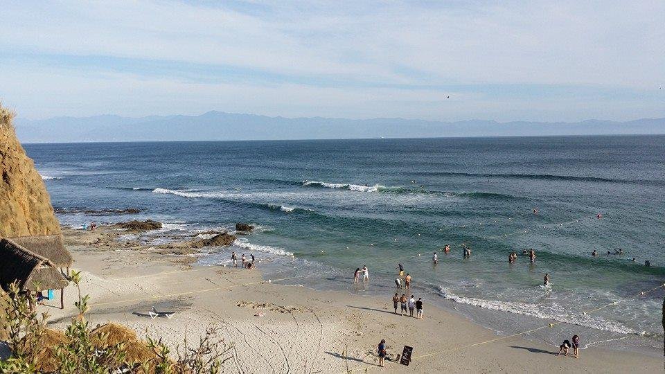 A nice surf break in front of our property Palladium Vallarta Resort & Spa