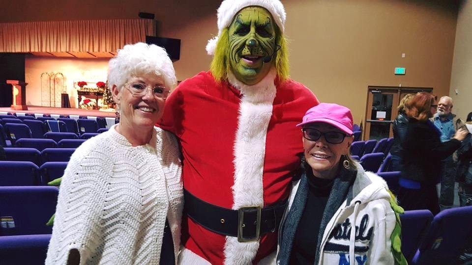 Date night at Unity of Phx with the Grinch!
