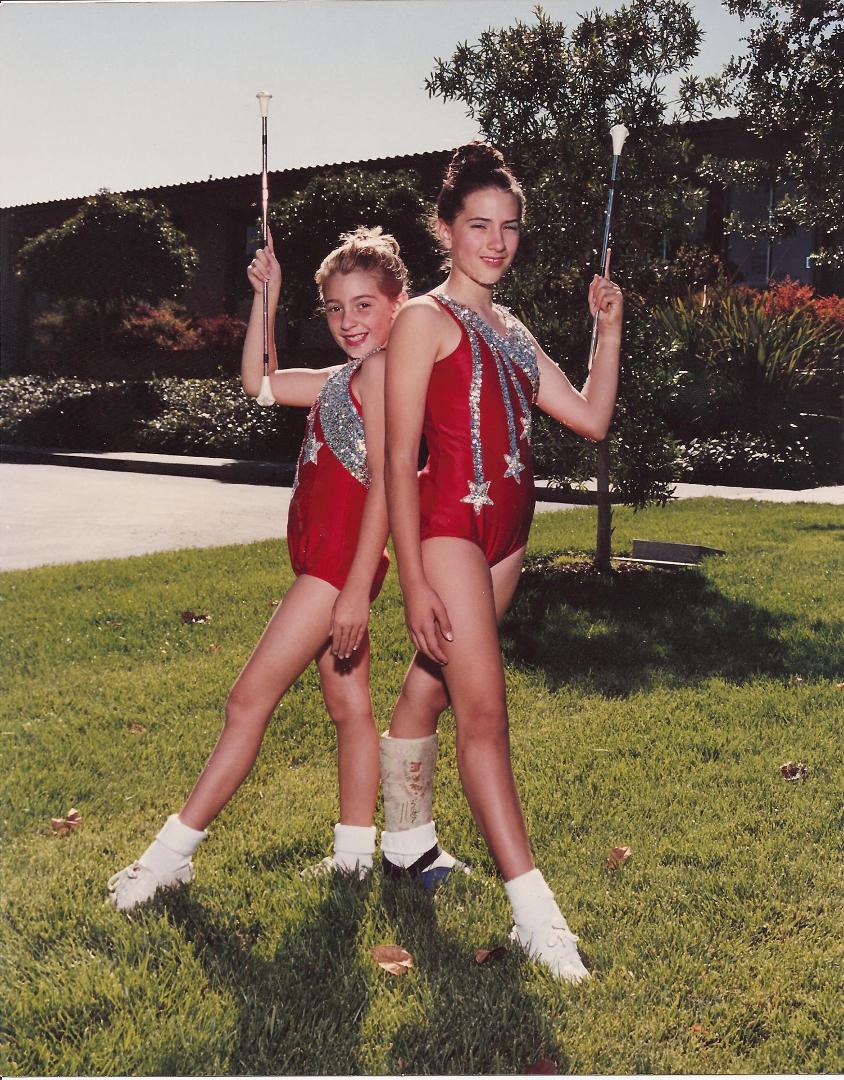 Here are those sisters - a couple of years ago!