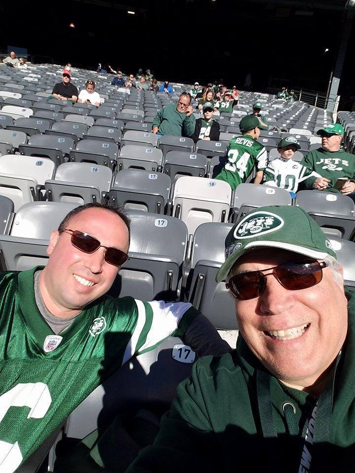 A beautiful sunny day at Metlife Stadium. Sharing this day with my son watching the NY Jets. Matt Rodgers