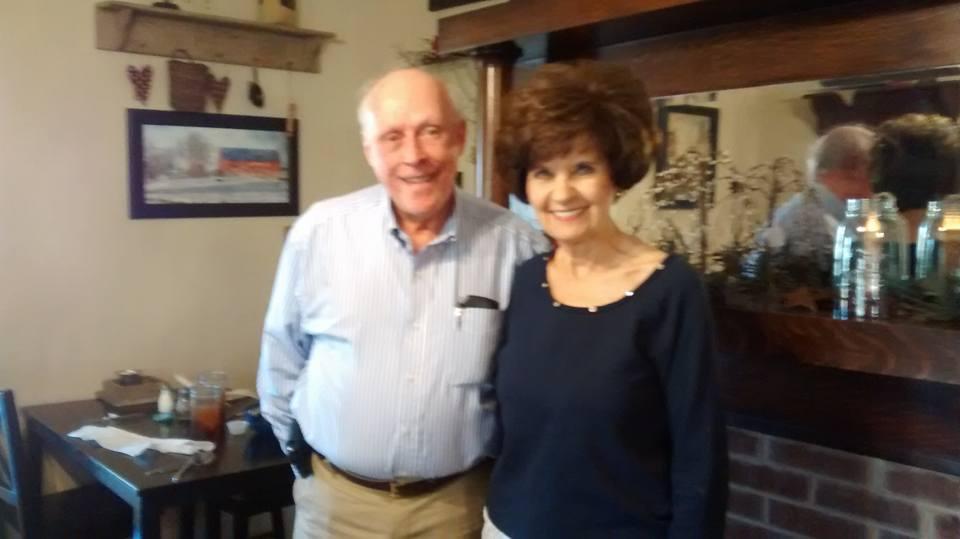 Mike and I were at The Front Porch in Powell celebrating our 32nd wedding anniversary. We had a great time!