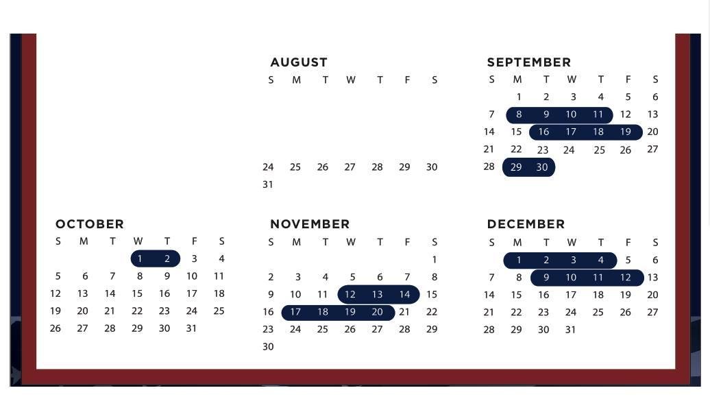Congress working days for the rest of the year! Just Sayin'