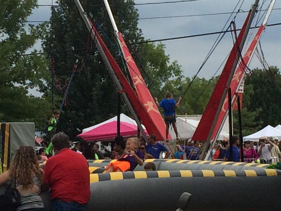 Another Kiddie Attraction for the little ones. Looked like he was having a blast!