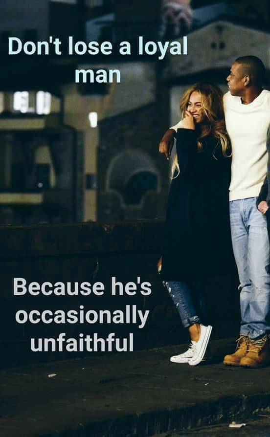 Let's do the math...
A man can cheat 18.25 times a year to maintain 95% loyalty in his relationship..
3.65 to maintain 99% loyalty... That's one cheat per Qtr. The .65 could be porn the rest are whole cheats.. 😂😂😂