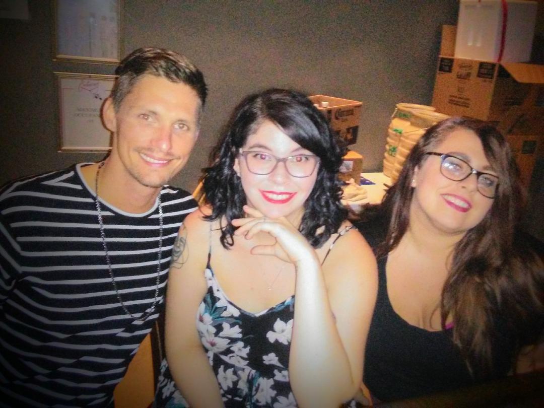 Hanging with friends.
