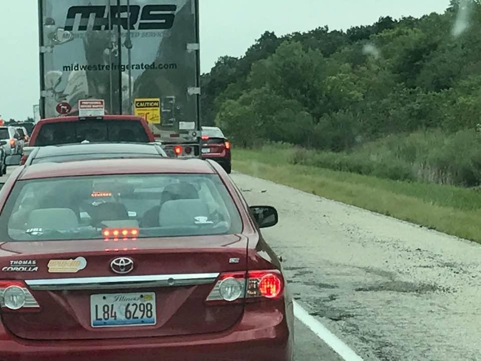 Impatient people on I57 south