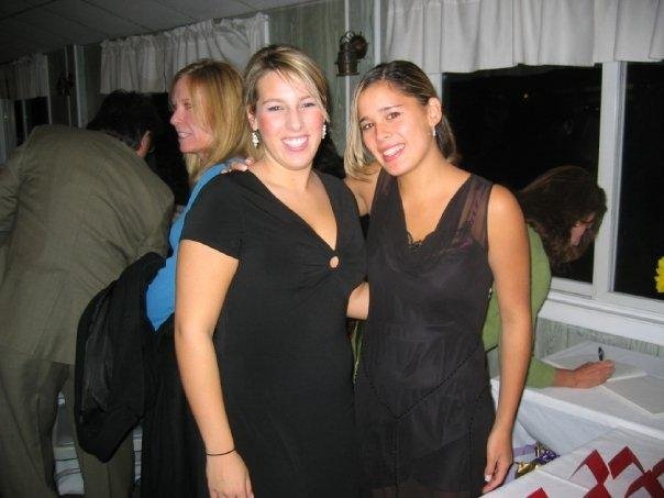 Eneng with Angie in Boston