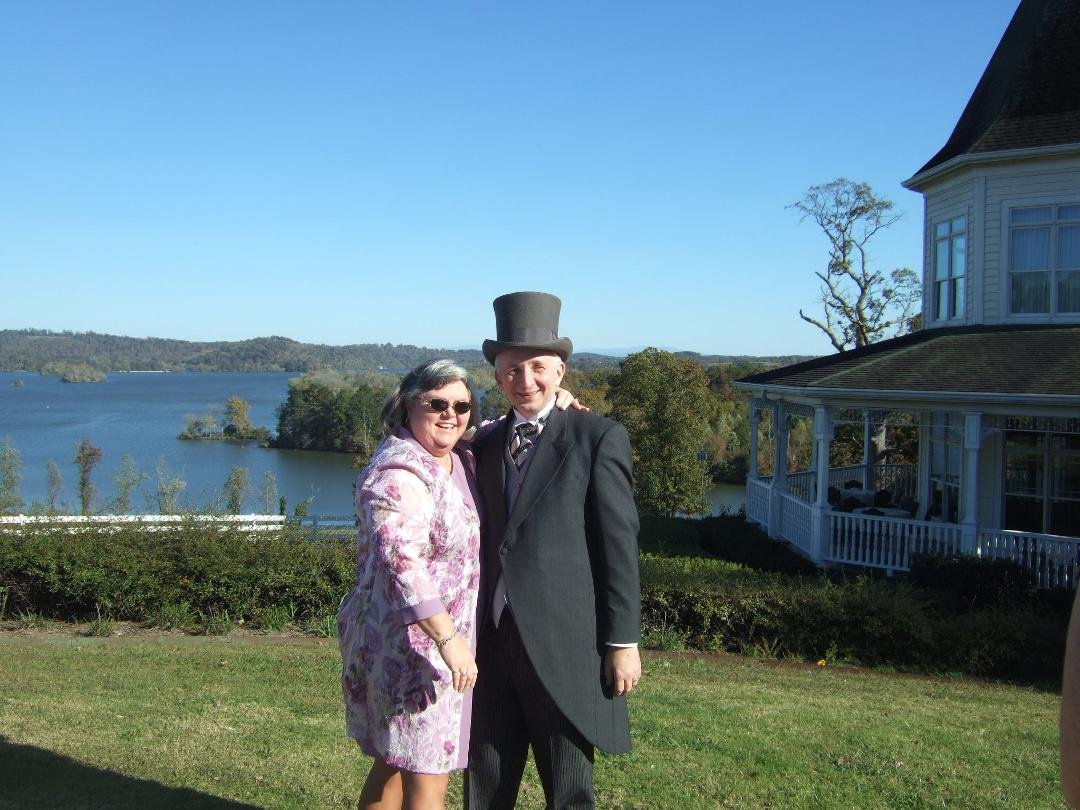 Betty and me at the wedding.