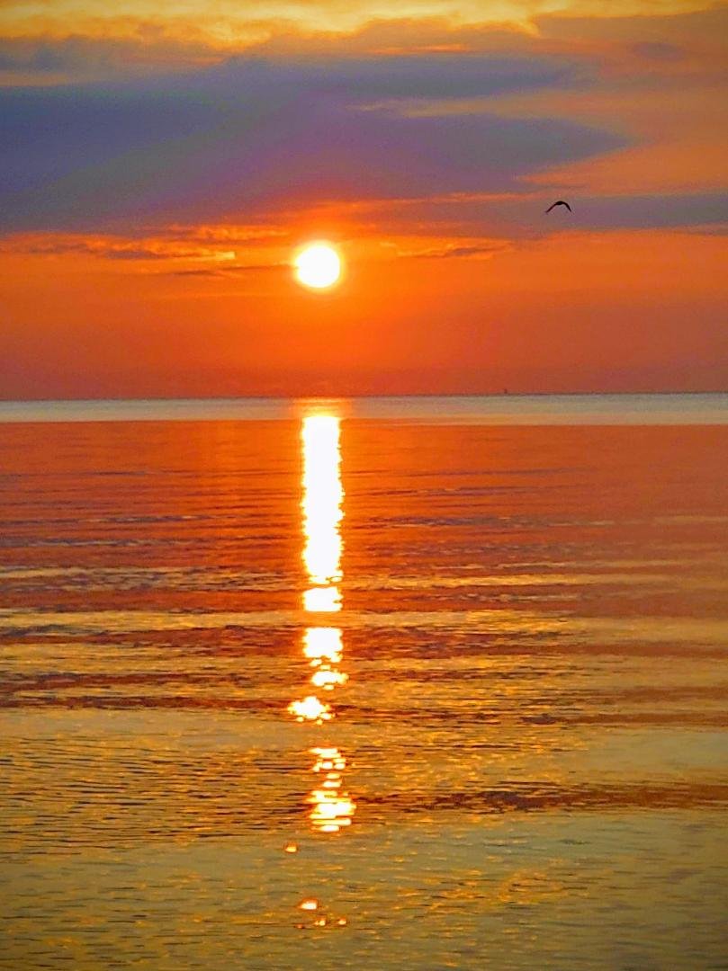Pelee sunrise.♥️