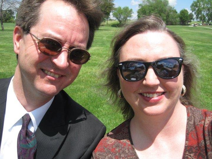 The only good self-portrait we've ever taken.