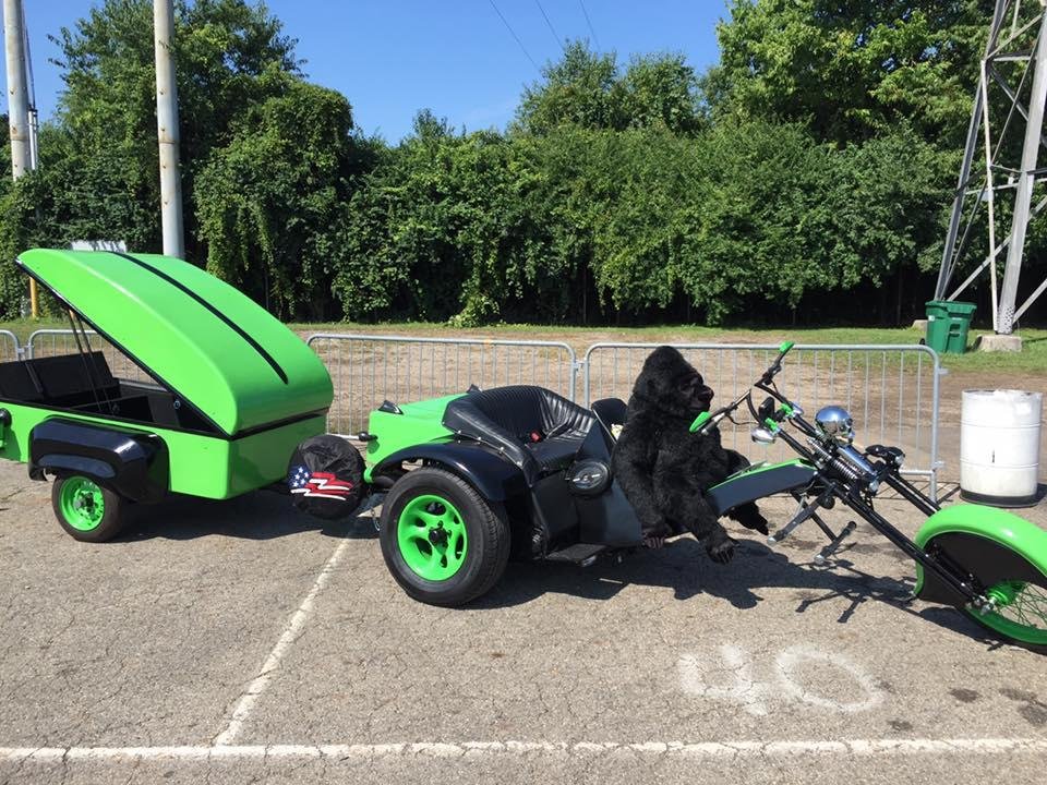 First bike show at the zucchini fest