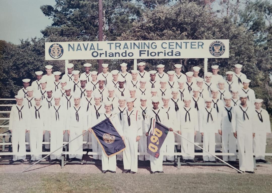 Boot camp, Orlando, FL., July, 1971.