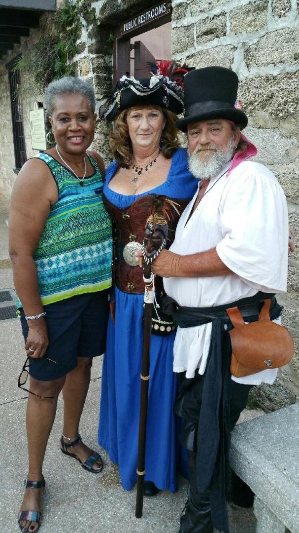Enjoying my time at the St. Augustine 450th Celebration!!! Heyyyyyy!!!