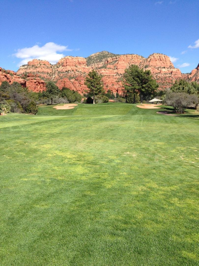 Golf in Sedona. Great new friends and great golf!!!
