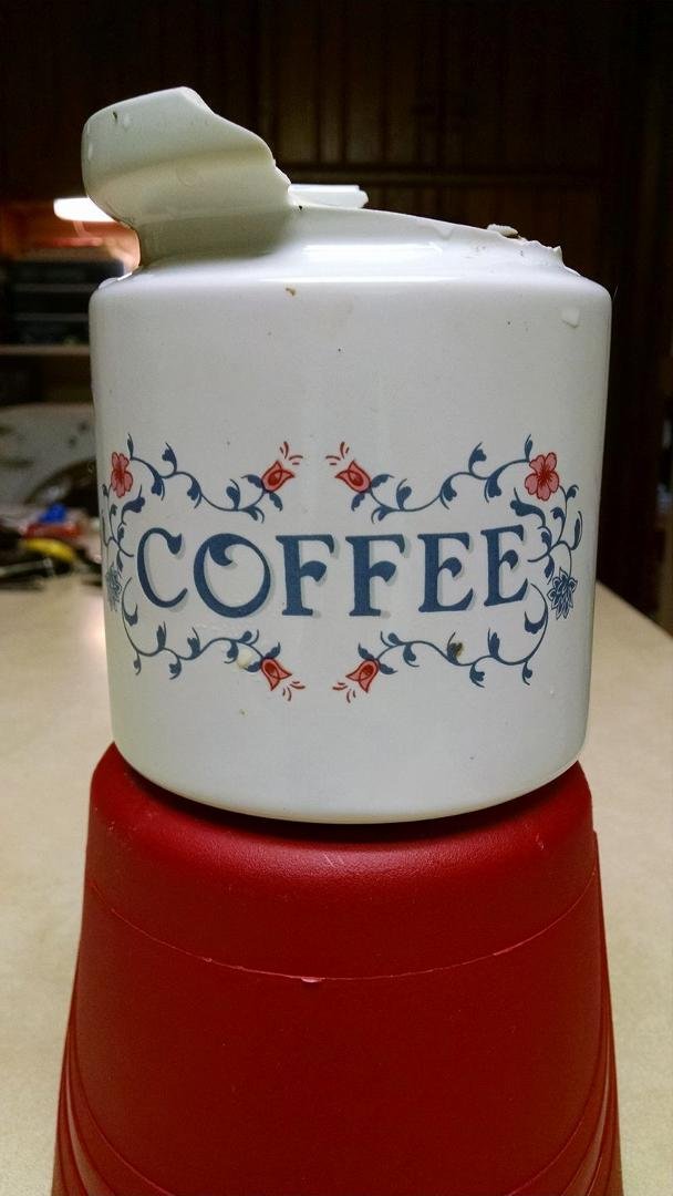 Still looking for a replacement coffee canister.