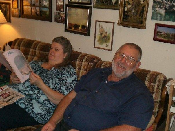 My brother Terry and Nora his wife