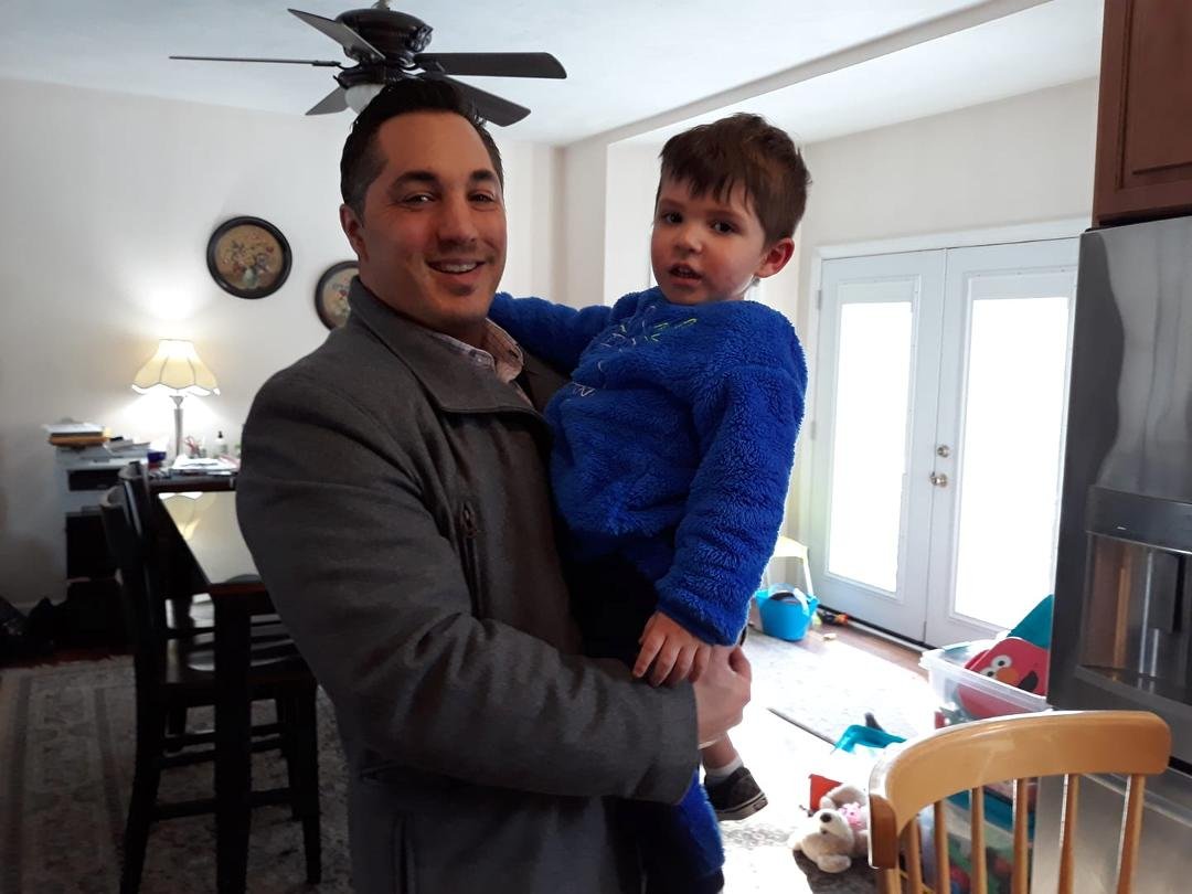 Uncle Johnny and Jett!