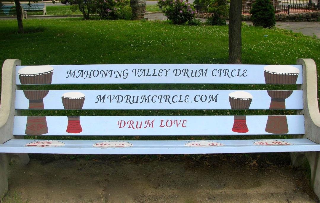 Thanks, ladies, for attending our groovy little drum circle tonight.
We worked out our excellent rhythms and listened to Molly, which made us all relaxed and HAPI!