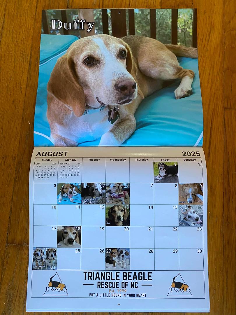Thanks to everyone who supported Duffy’s calendar model campaign. The calendars arrived today…introducing Mr. August!