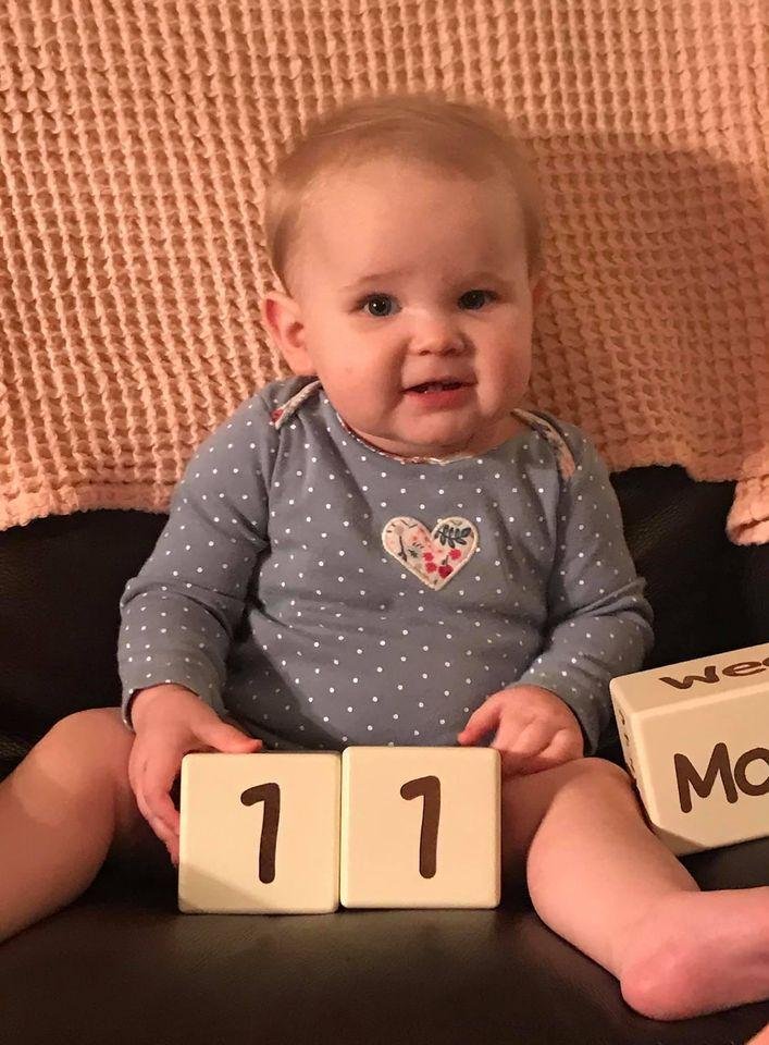 Great Granddaughter Brielle Adeila is 11 months today! ❤️