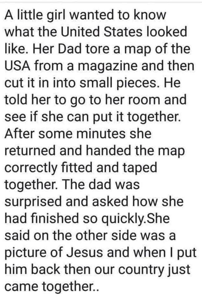 I copied this from someone else, but I liked it:
