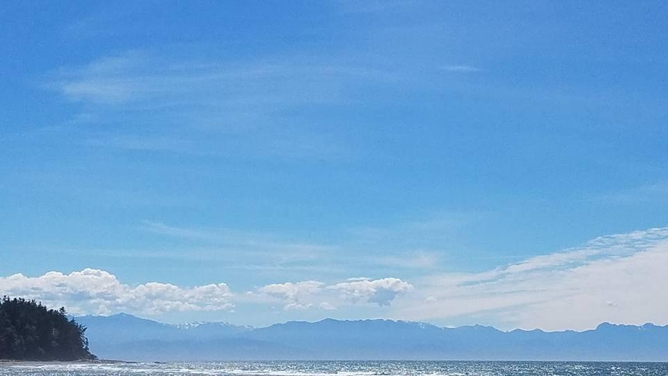 Olympic mountains from oak harbor