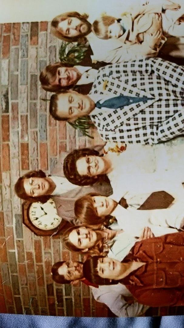 The Peer family less Danny..