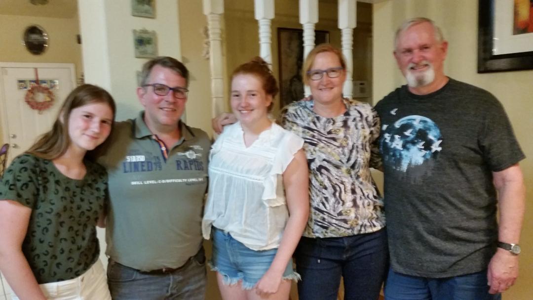 My Dutch cousin, husband, and their children came to see me ages ago. My mother was born in Netherlands/Holland, so I am half Dutch. They own a Dart bar/pub that some famous dart players have played at. The two big ones fro
