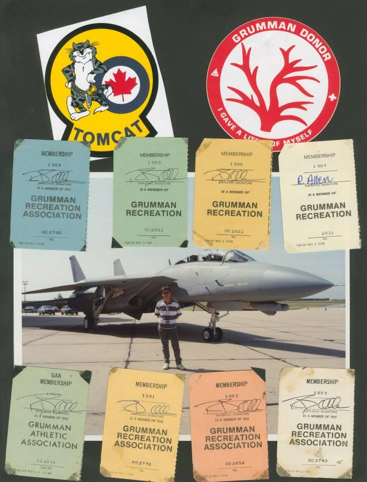 Raymond Allen's album, My Grumman Pictures