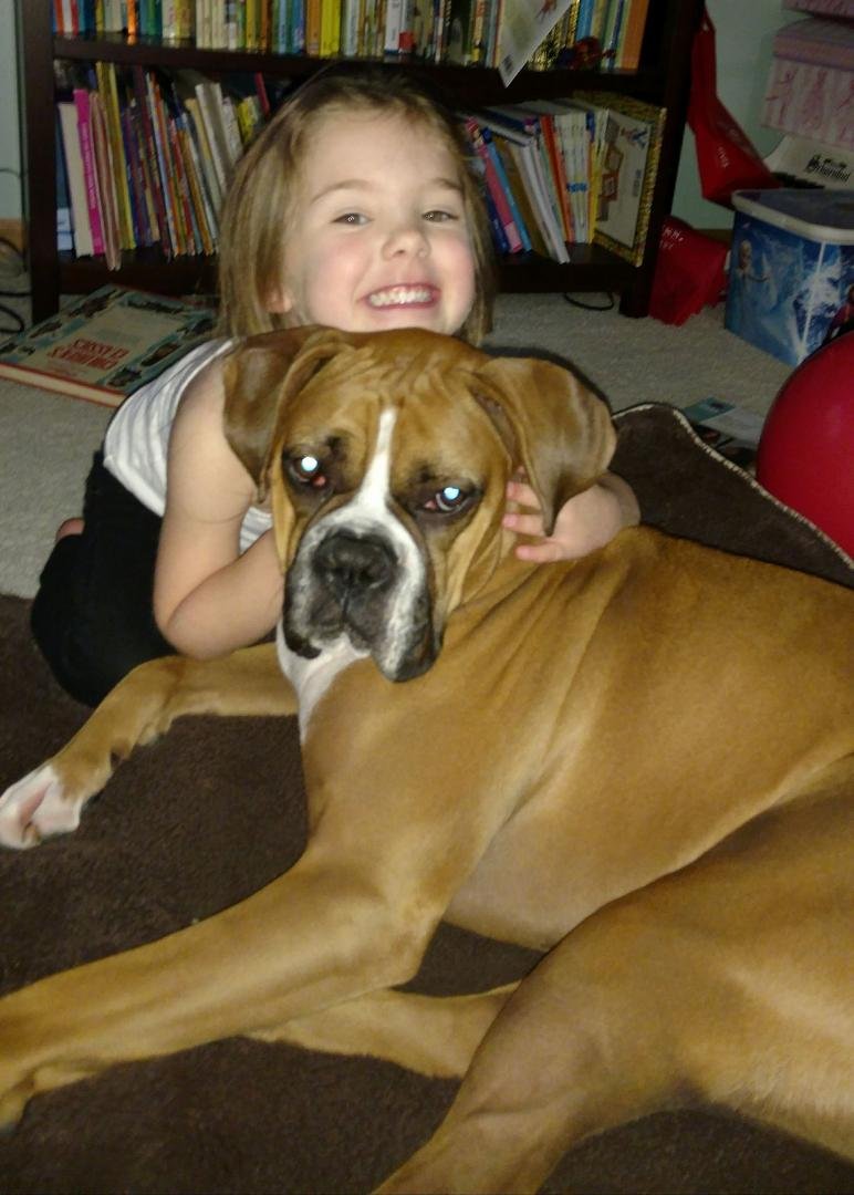 A girl & her puppy.
Amanda Vrba Monico and Darren Monico