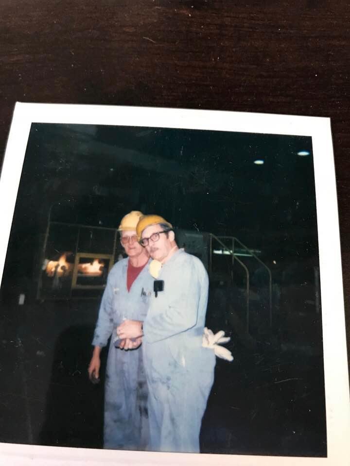 Two of one best floor men at Cleveland Casting Plant molding department