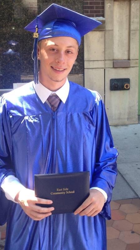 My oldest grandson graduated from high school yesterday in NY. So proud of you Besim Collom.