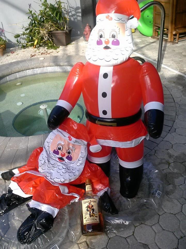 Captain Morgan Santa's, Too Funny