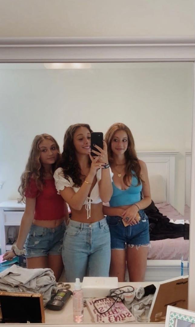 This is my precious granddaughter Alyssa. She is the other twin. She is the one in the middle.