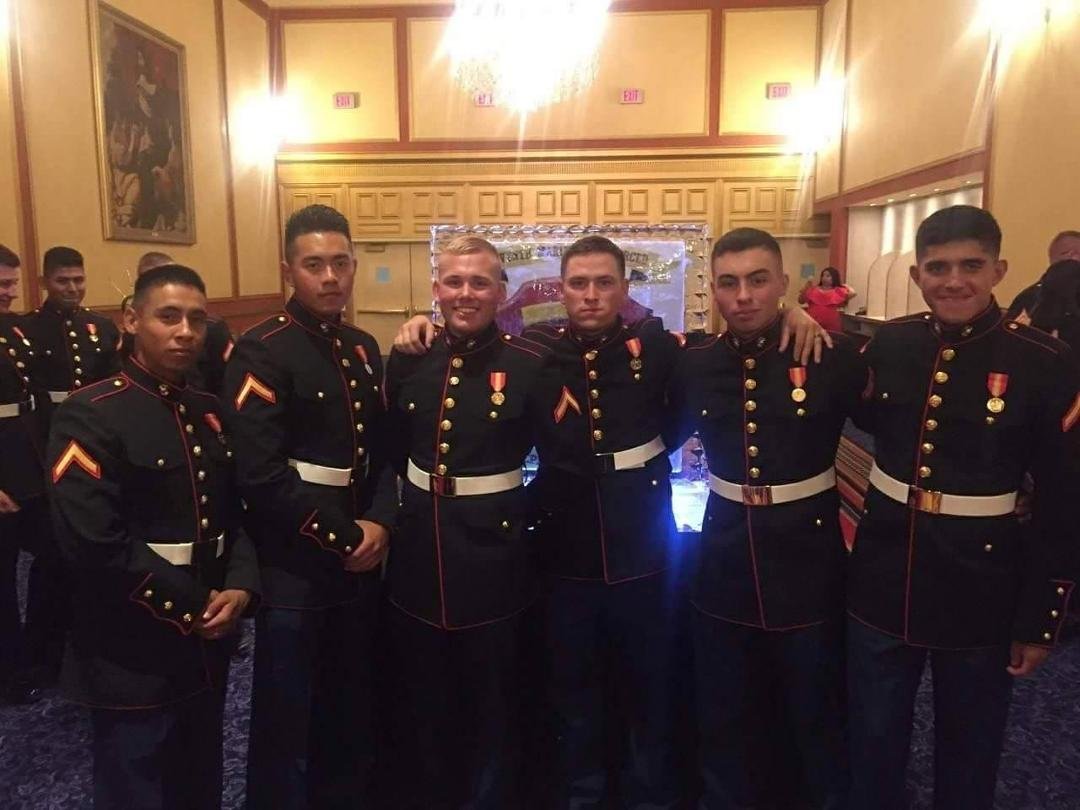 My Lil Bro is 1st from the left👍