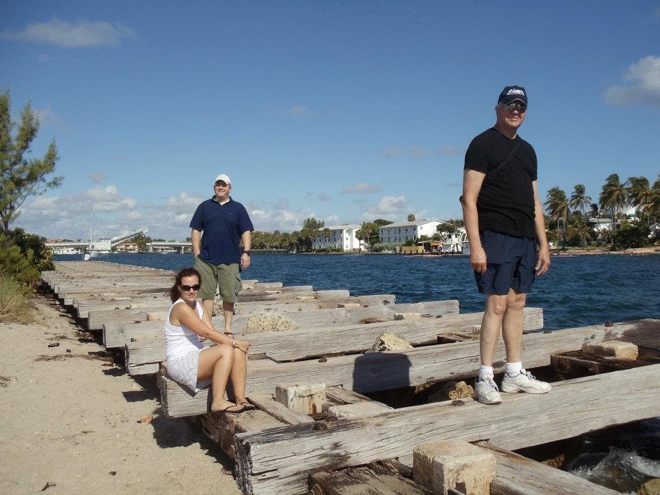 Meghan, Kevin and Jon, Florida, 2010.