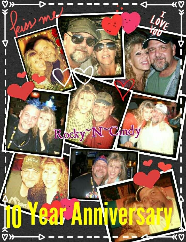 Happy Anniversary Mr.Rocky!!!  I Love You... 💞👣👥💍💋💕💗